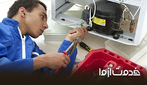 تعویض کمپرسور یخچال بدون جوشکاری